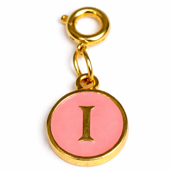 Pink Alphabet Charms