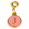 Pink Alphabet Charms