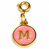Pink Alphabet Charms