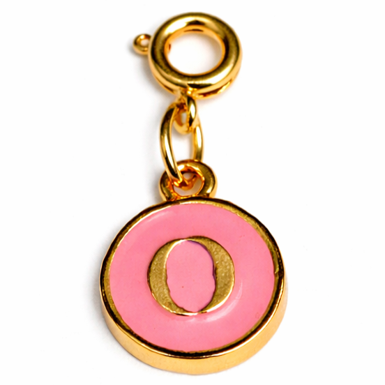 Pink Alphabet Charms