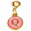 Pink Alphabet Charms