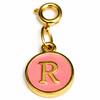 Pink Alphabet Charms