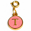 Pink Alphabet Charms