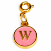Pink Alphabet Charms