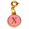Pink Alphabet Charms