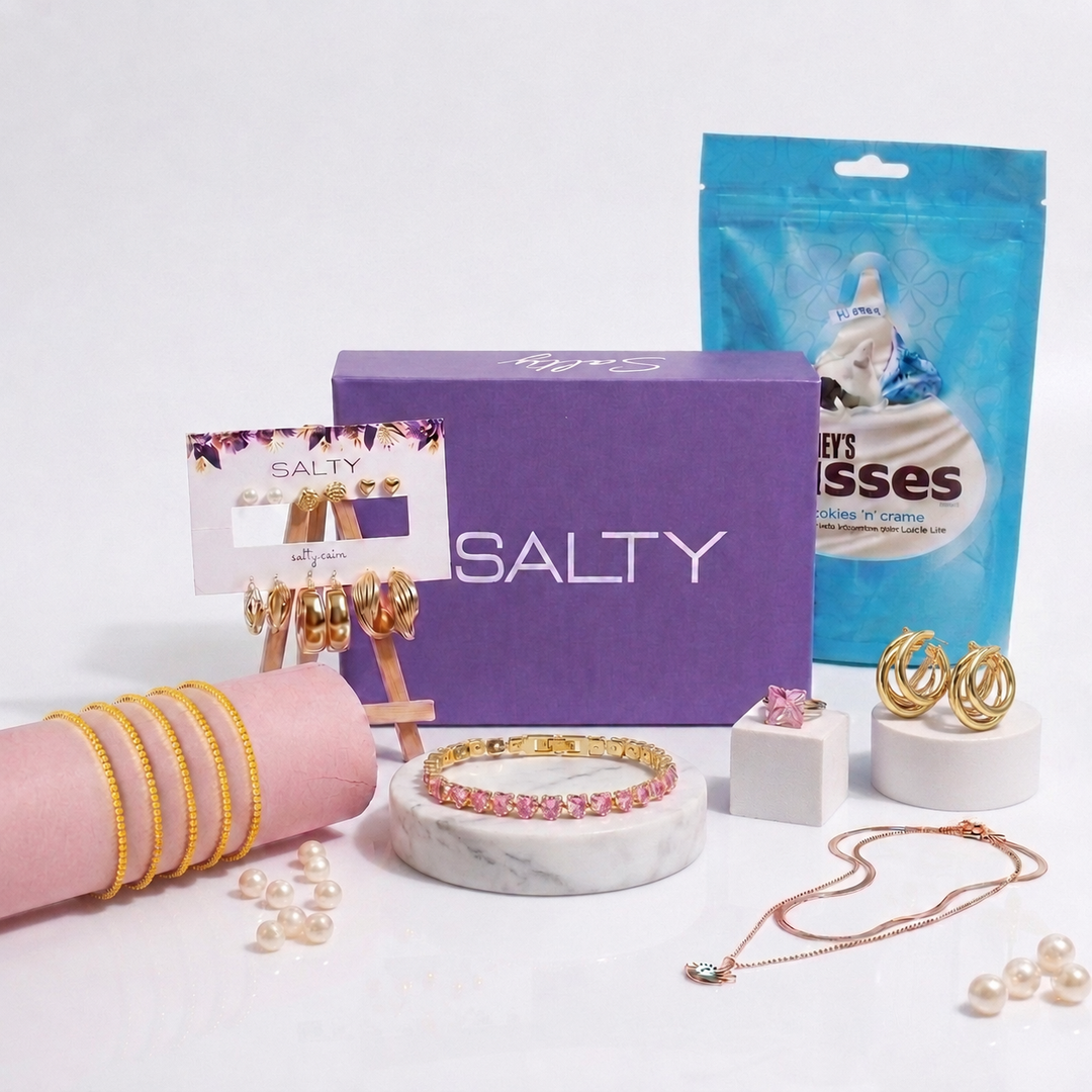 Lavish Lavender Jewellery Gift Box for Her