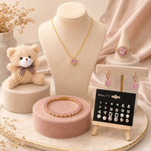 Lavish Lavender Jewellery Gift Box for Her