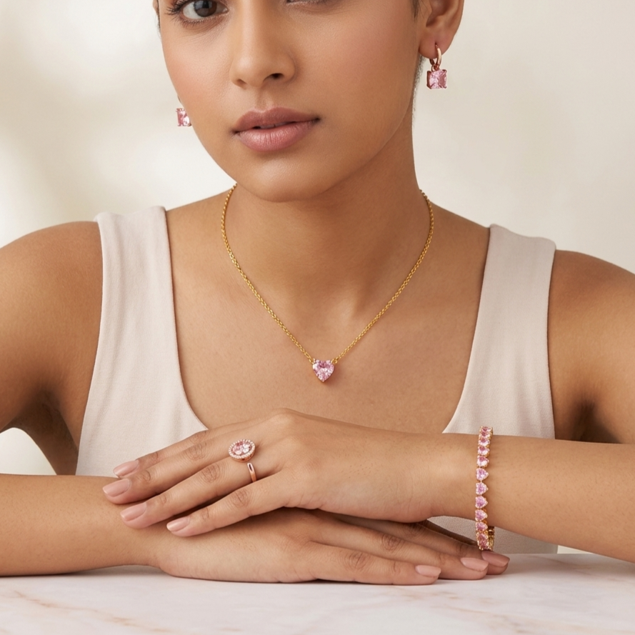 Lavish Lavender Jewellery Gift Box for Her