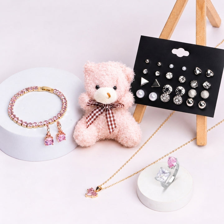 Lavish Lavender Jewellery Gift Box for Her