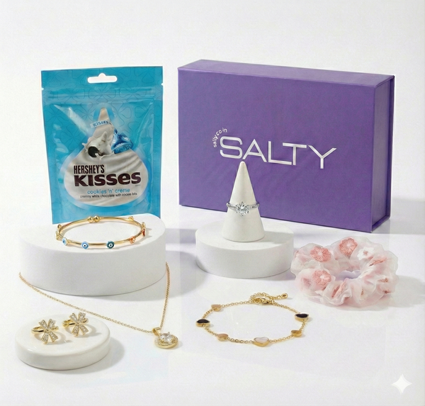 Lavish Lavender Jewellery Gift Box for Her