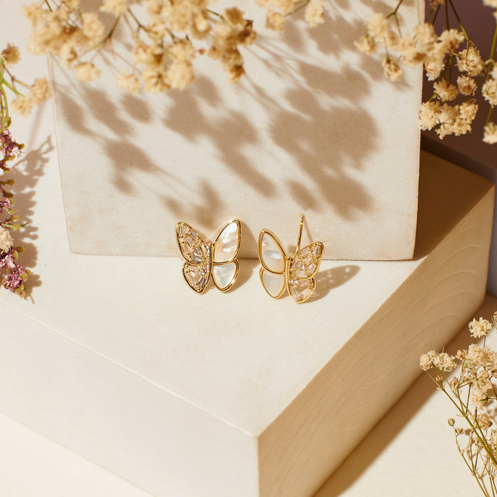 Papillon Splendor Studs - Salty Accessories