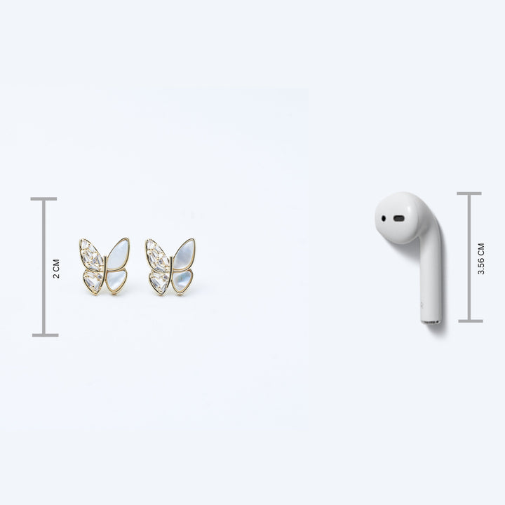 Papillon Splendor Studs - Salty Accessories