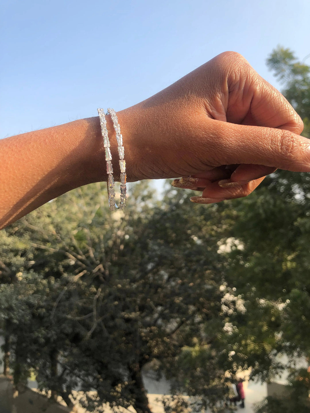 Party Double Diamond Bracelet - Salty Accessories