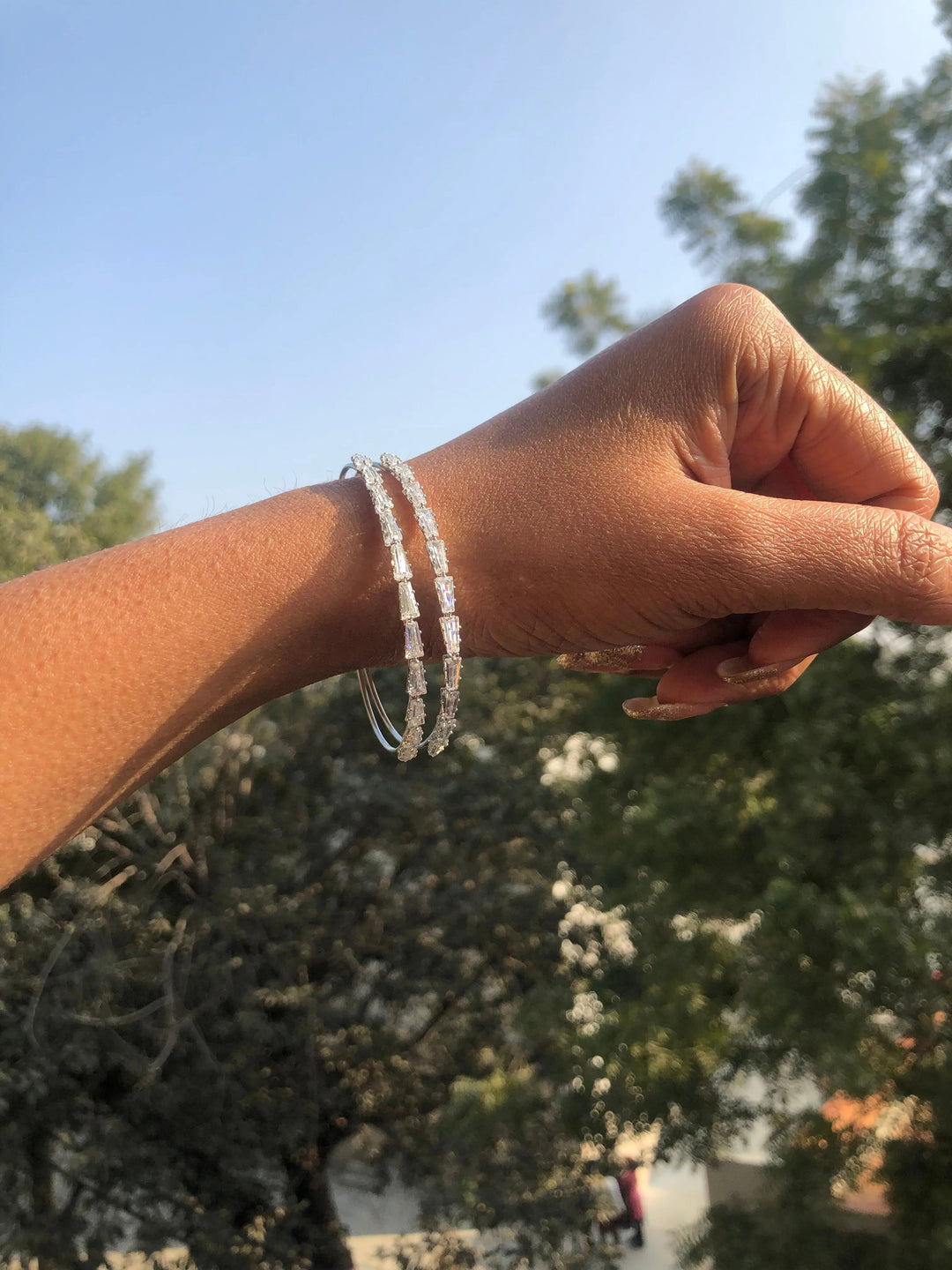 Party Double Diamond Bracelet - Salty Accessories