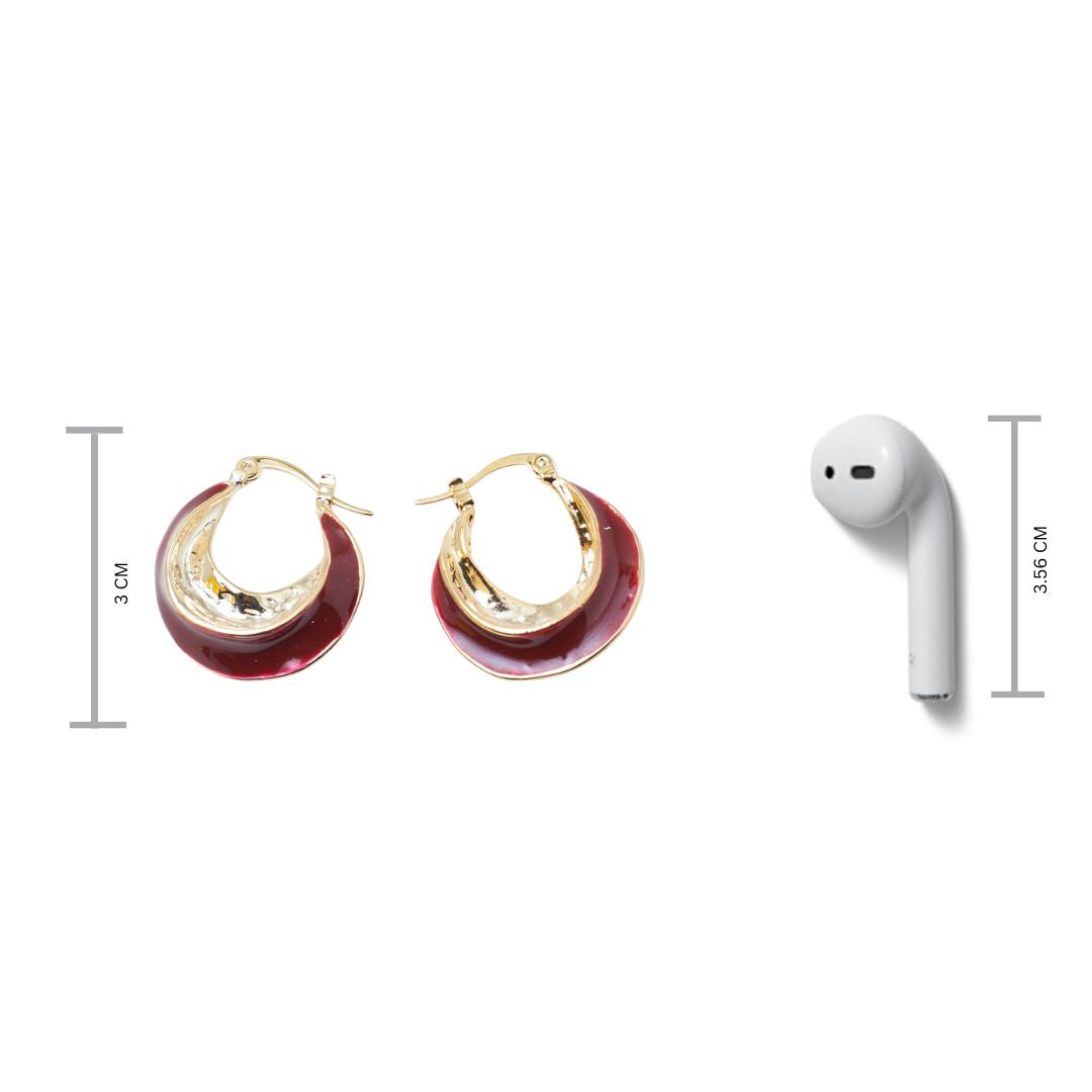 Party Chic Bell Hoops - Salty Accessories