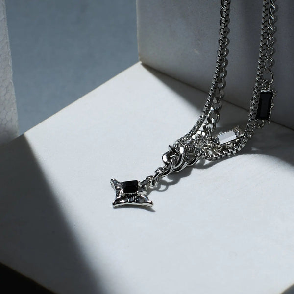 Passion's Embrace Silver Chain