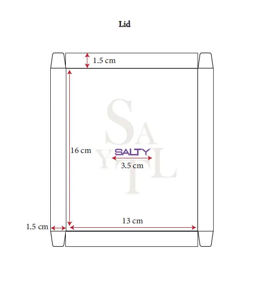 Passport Cover Box Butterpaper | Salty