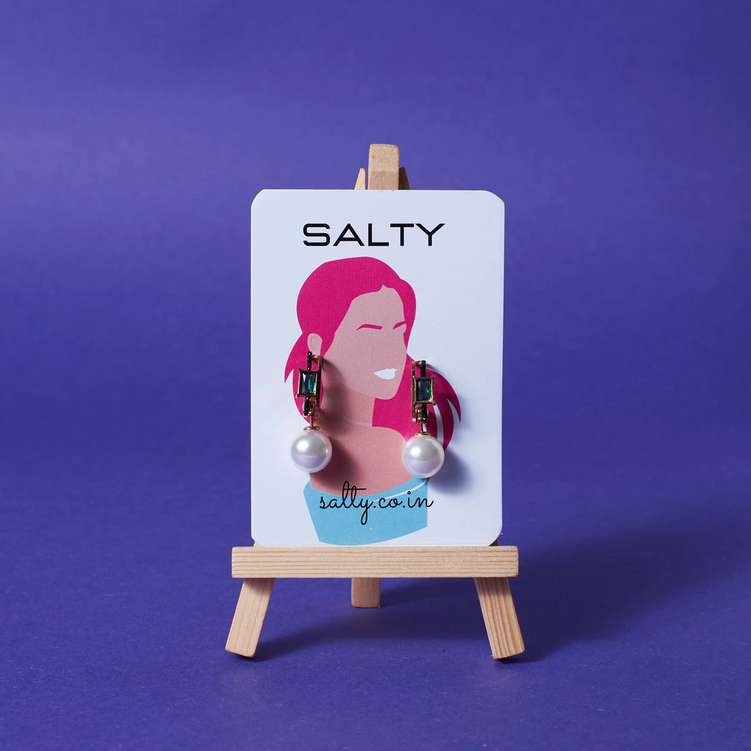 Pearl Luxe Earrings - Salty Accessories