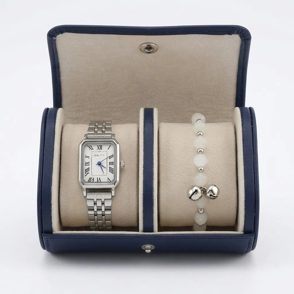 Pearl Muse Watch Bracelet Stack | Salty