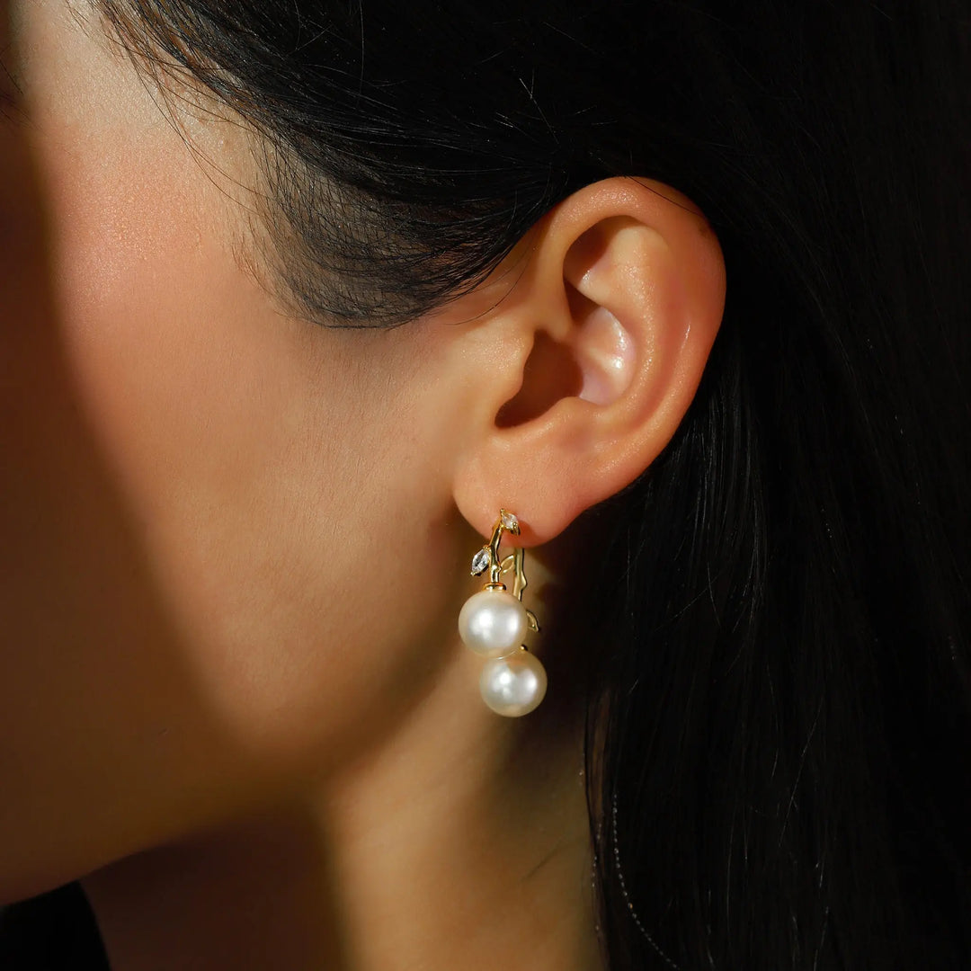 Pearl Sprout Earrings | Salty
