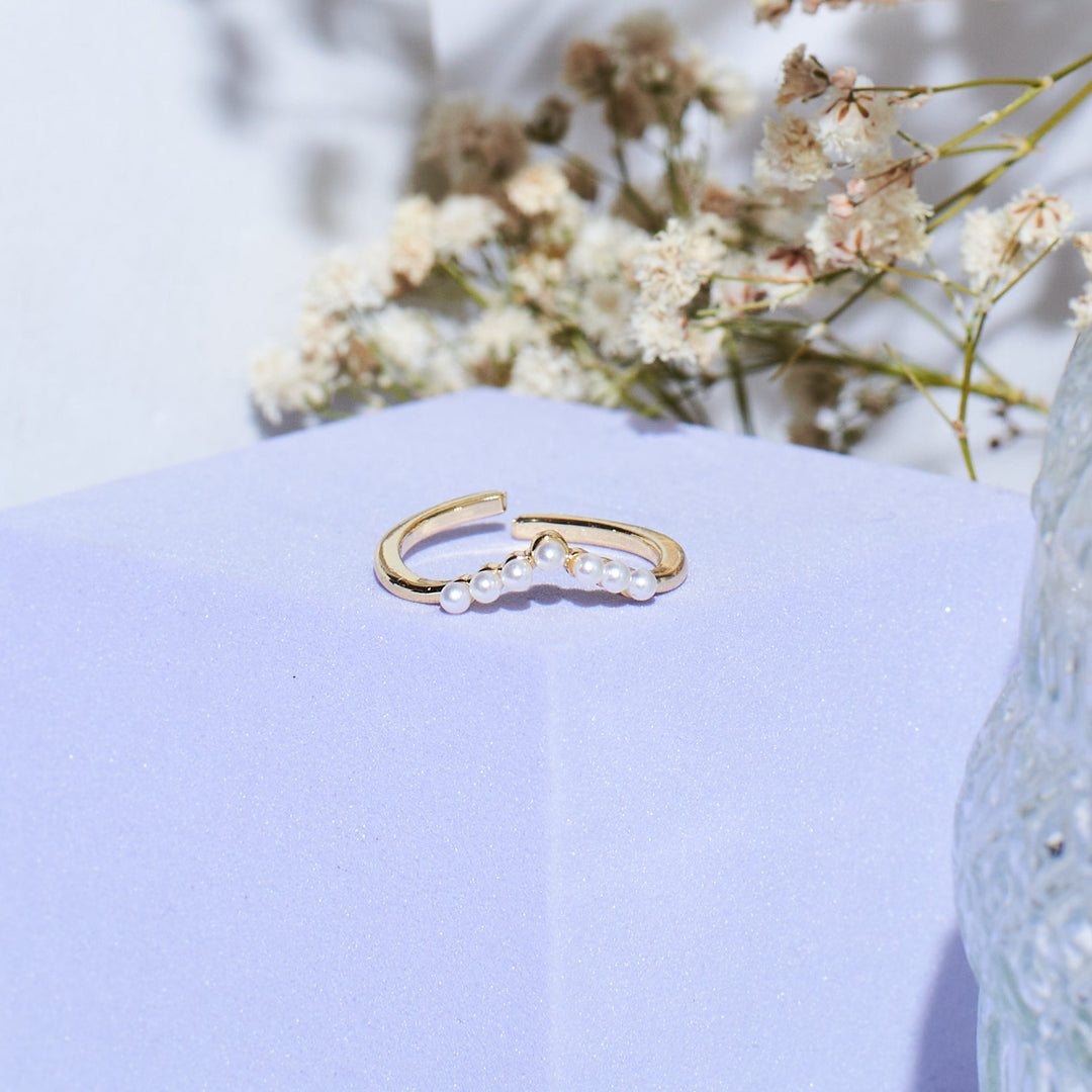 Pearl Princess Ring - Salty Accessories