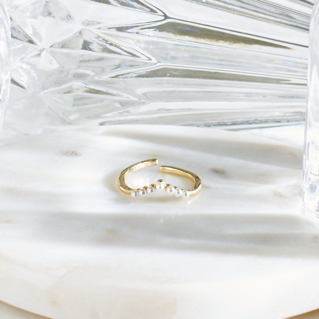 Pearl Princess Ring - Salty Accessories