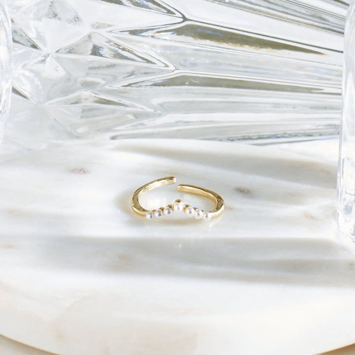 Pearl Princess Ring - Salty Accessories