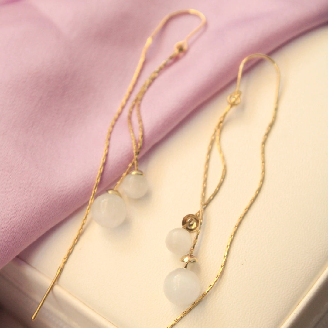 Pearly Golden Threader - Salty Accessories