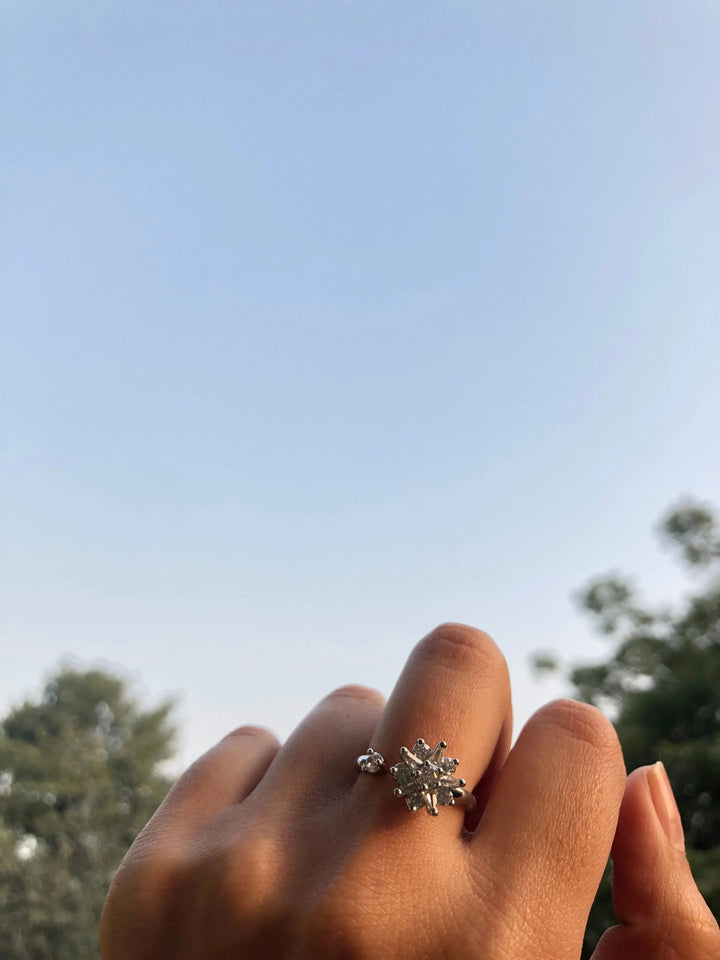 Pentas Spinner Ring - Silver - Salty Accessories