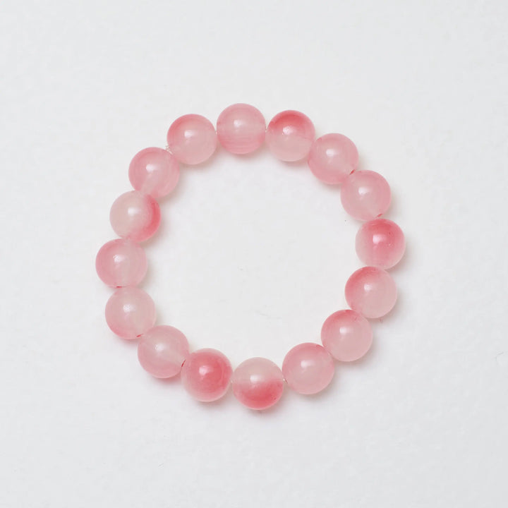 Peony Pink Beaded Band - Salty Accessories