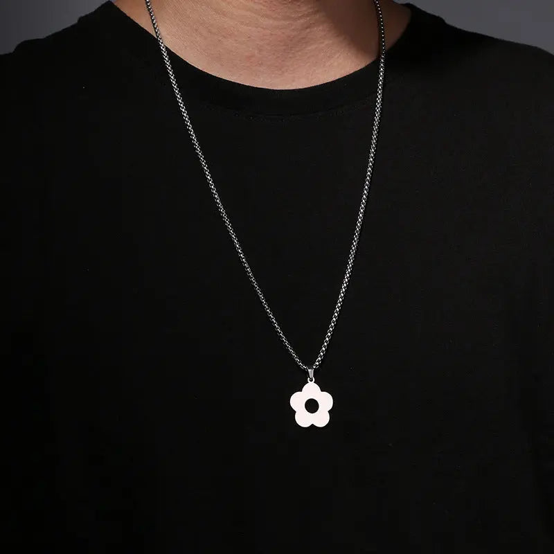 Peony Silver Necklace - Salty Accessories