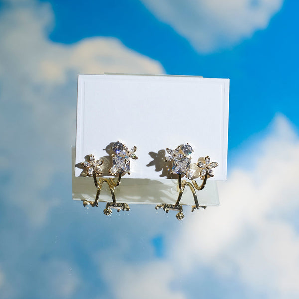 Peony Periphery Earrings