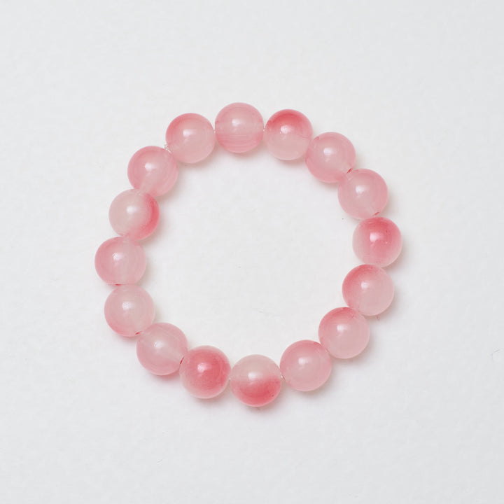 Peony Pink Beaded Band Salty