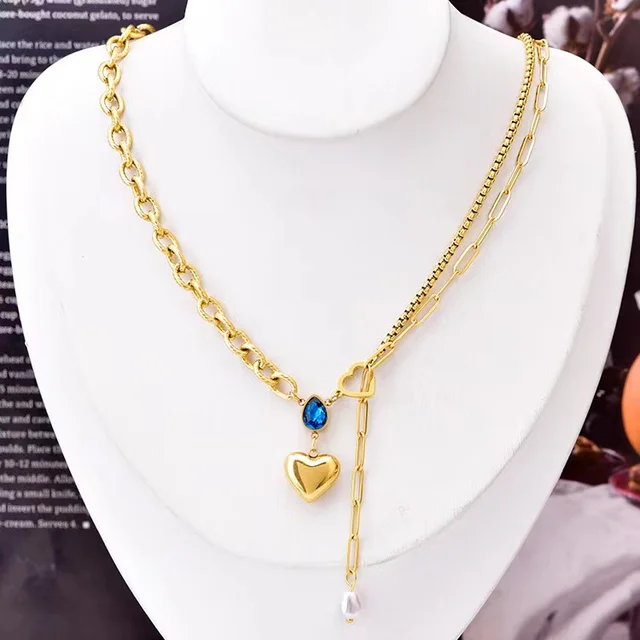 Perlee Heart Necklace