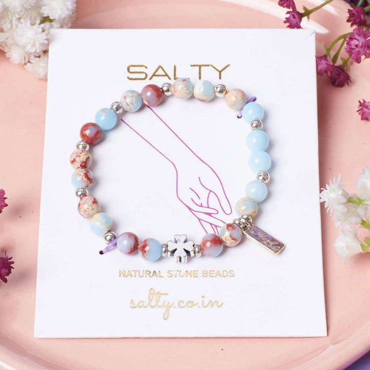 Petal and Pebbles Beaded Band | Salty