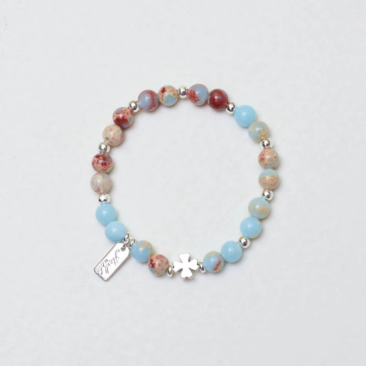 Petal and Pebbles Beaded Band - Salty Accessories