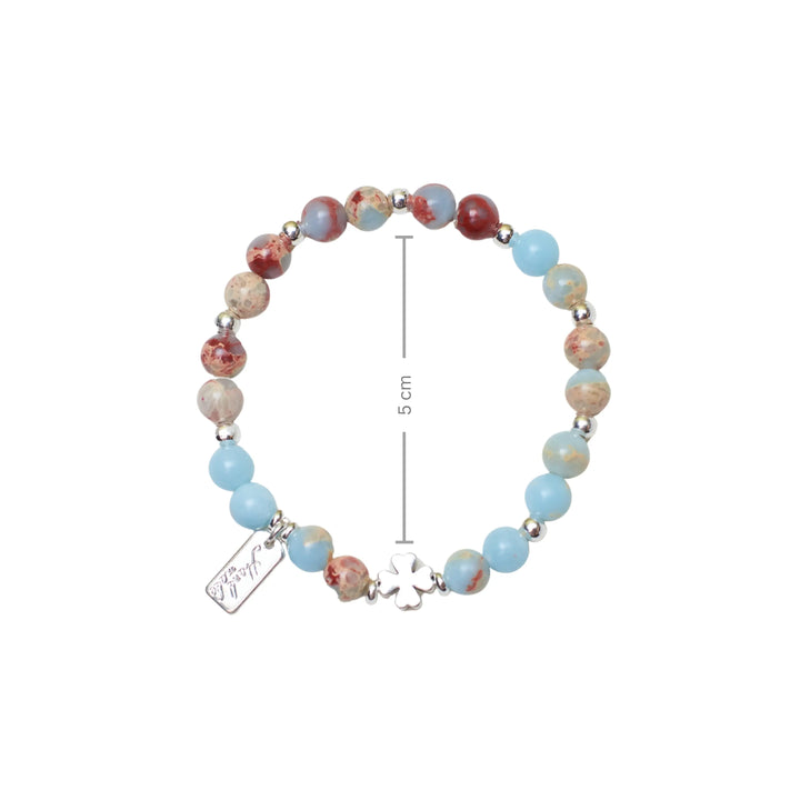 Petal and Pebbles Beaded Band - Salty Accessories