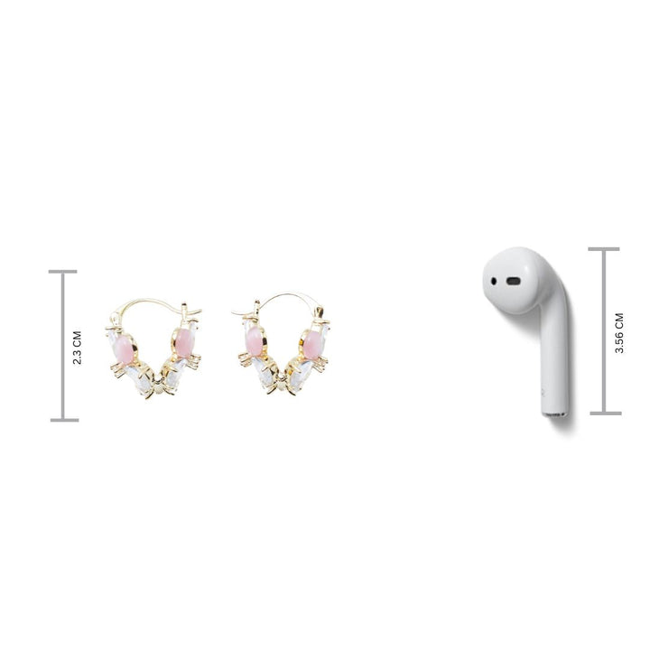 Petal Diamond Earrings - Salty Accessories