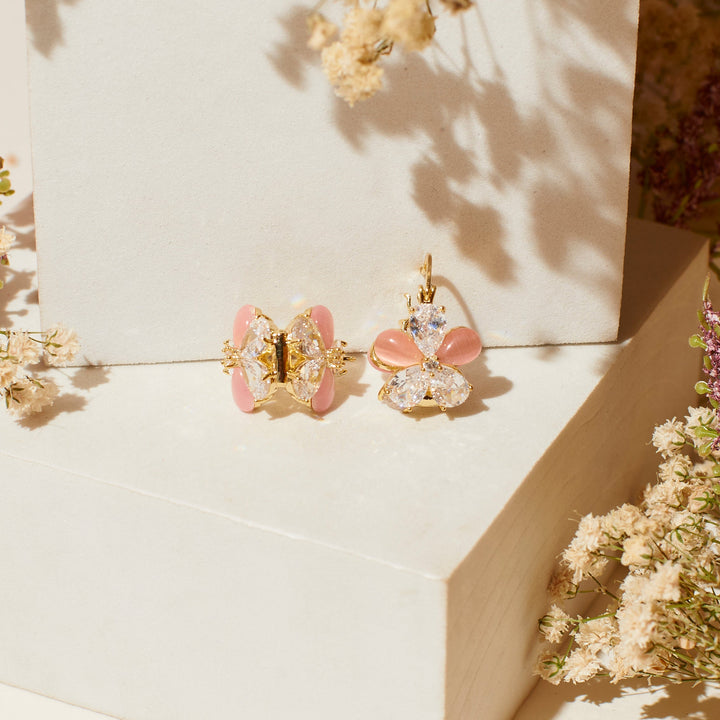 Petal Diamond Earrings - Salty Accessories