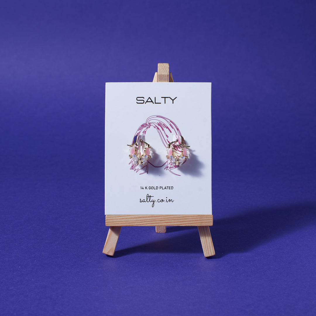 Petal Diamond Earrings - Salty Accessories