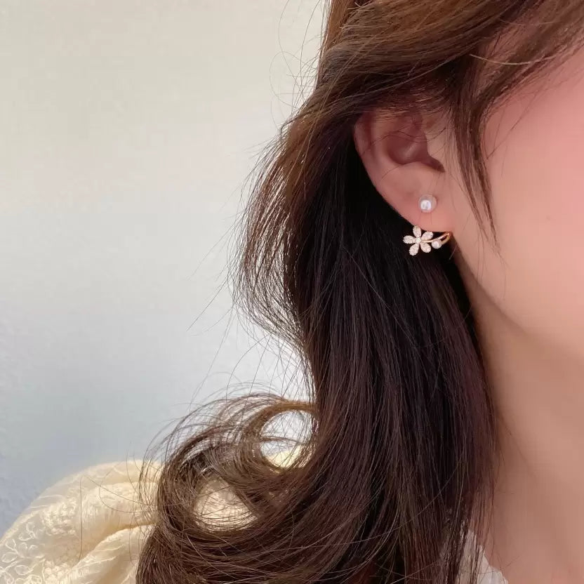 Petal Poise Earrings - Salty Accessories