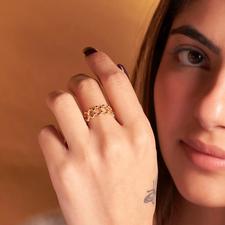 Petite Polka Dot Ring - Salty Accessories