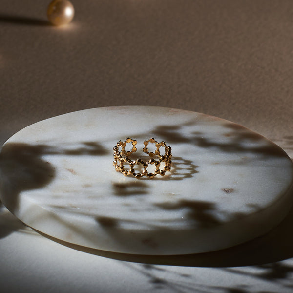 Petite Polka Dot Ring