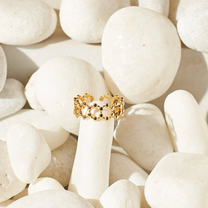 Petite Polka Dot Ring - Salty Accessories