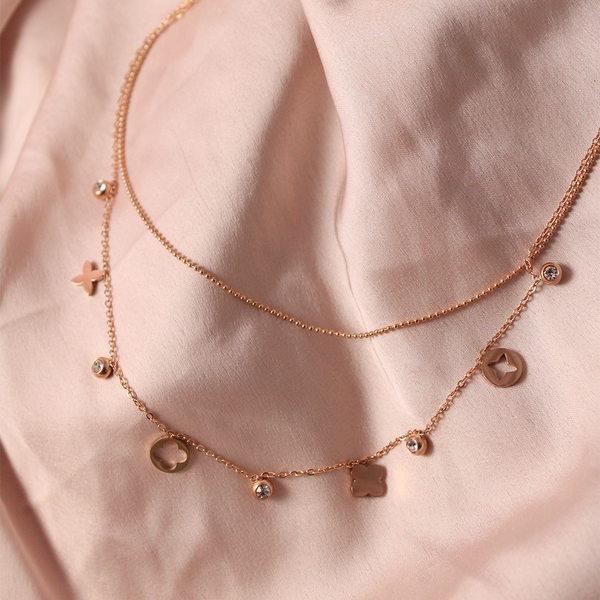 Petra Symbolic Layered Necklace