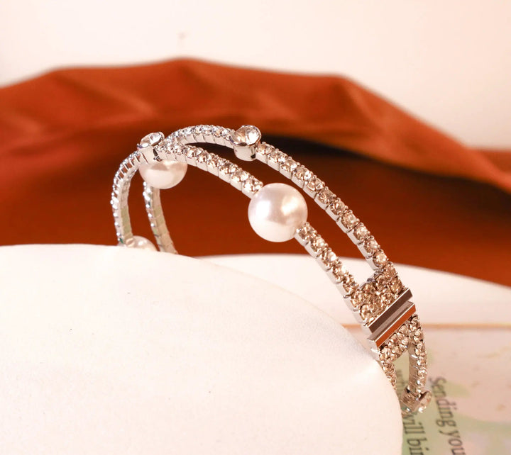 Phoebe Stacked Cuff Bracelet - Salty Accessories