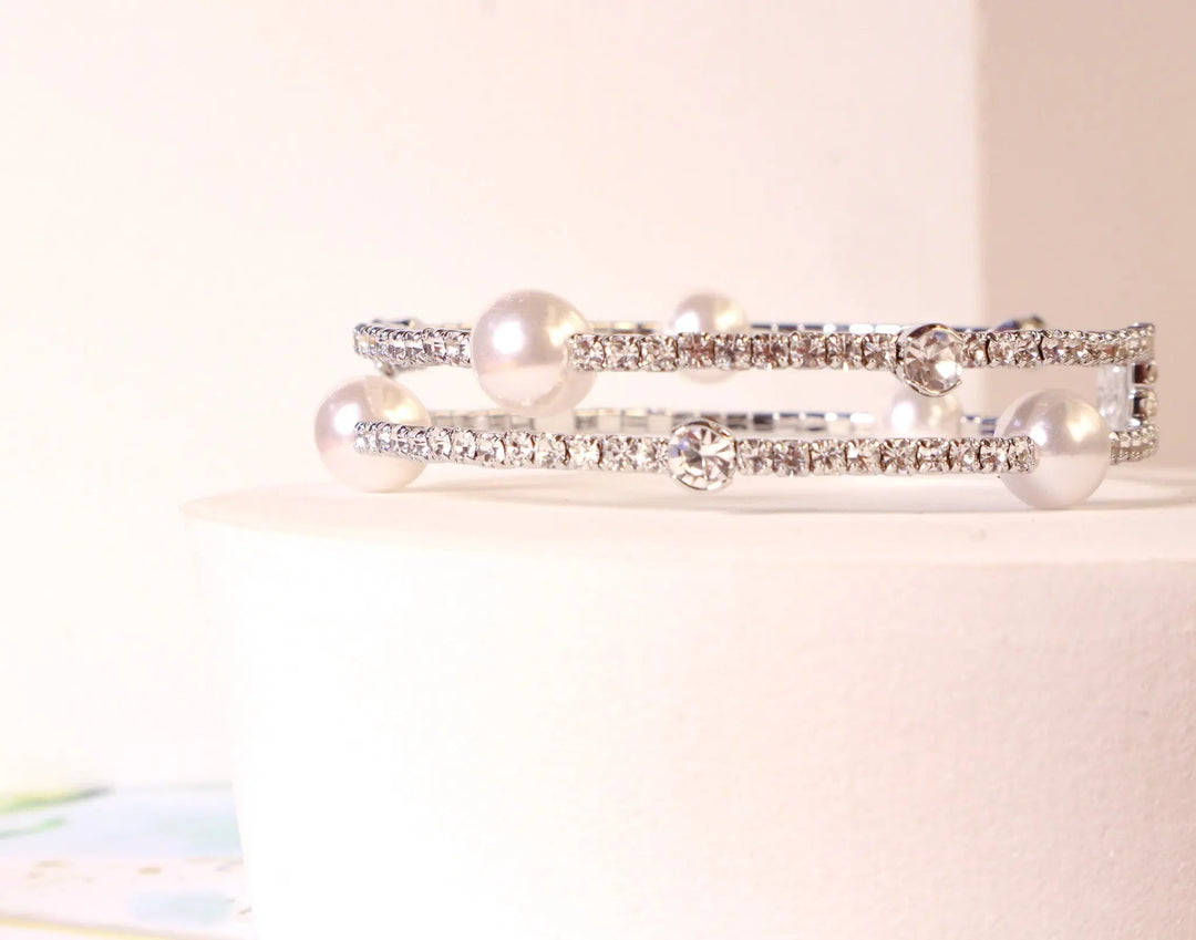 Phoebe Stacked Cuff Bracelet - Salty Accessories
