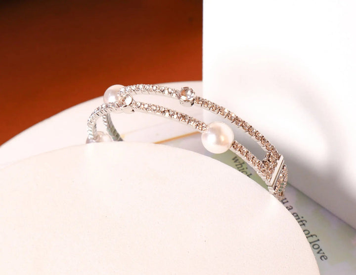 Phoebe Stacked Cuff Bracelet - Salty Accessories