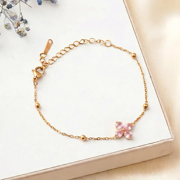 Pink Bloom Bracelet