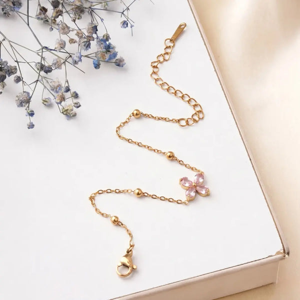 Pink Bloom Bracelet